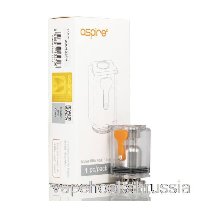 Vape Juice Aspire Mulus RBA со капсулой и катушкой